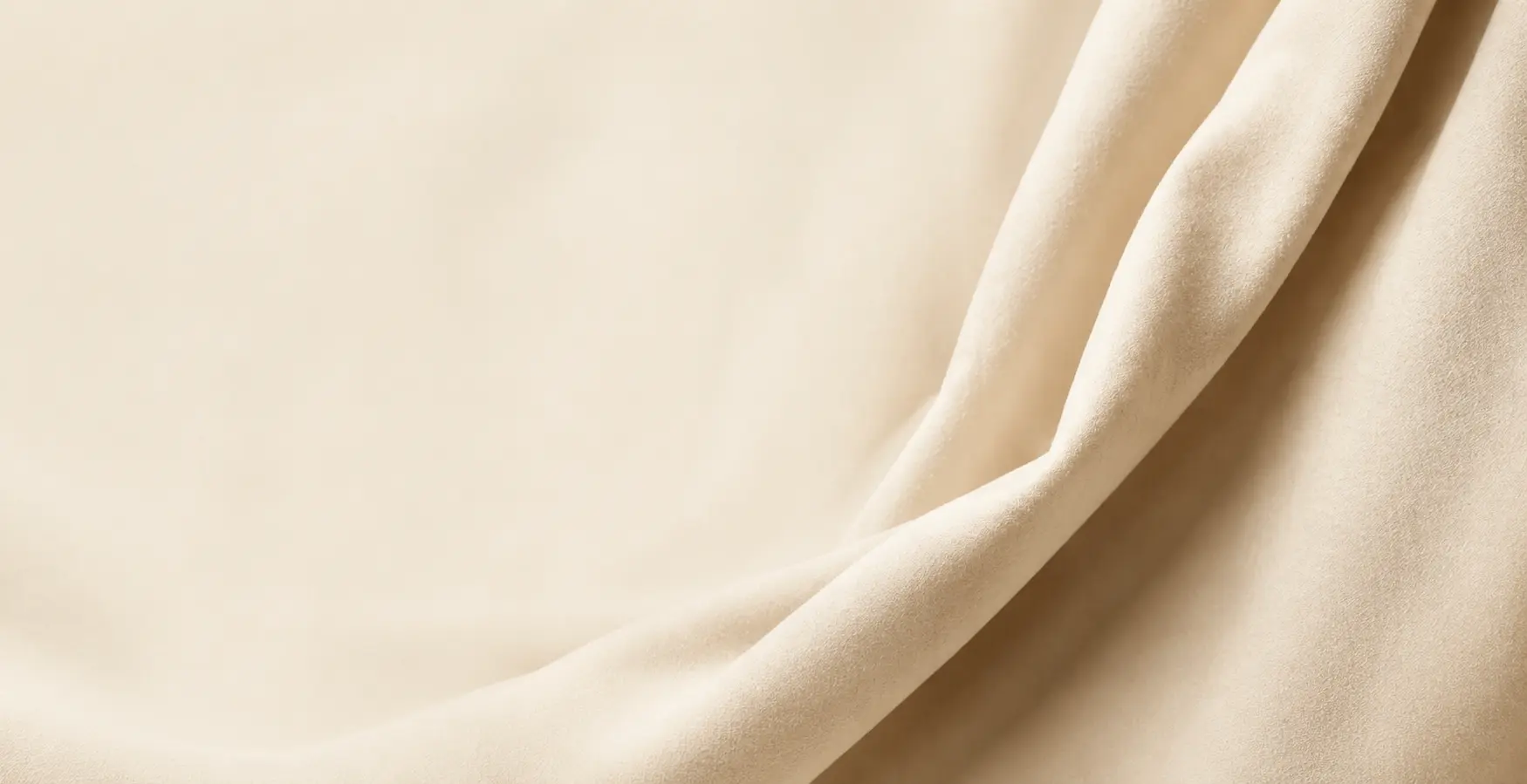 Draped premium fabric close-up
